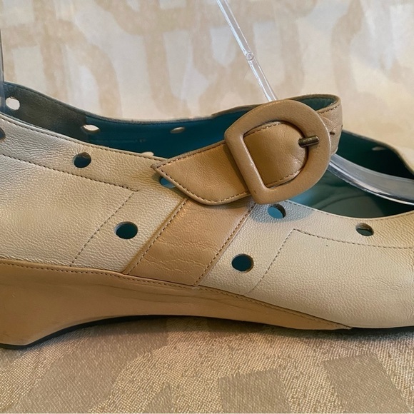 Thierry Rabotin Mary Jane Leather Shoes Size 10 - Picture 2 of 8